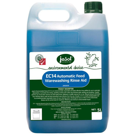 Automatic Feed Warewashing Rinse Aid 5L