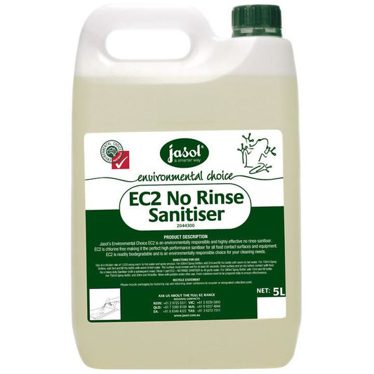 No Rinse Sanitiser Concentrate 5L