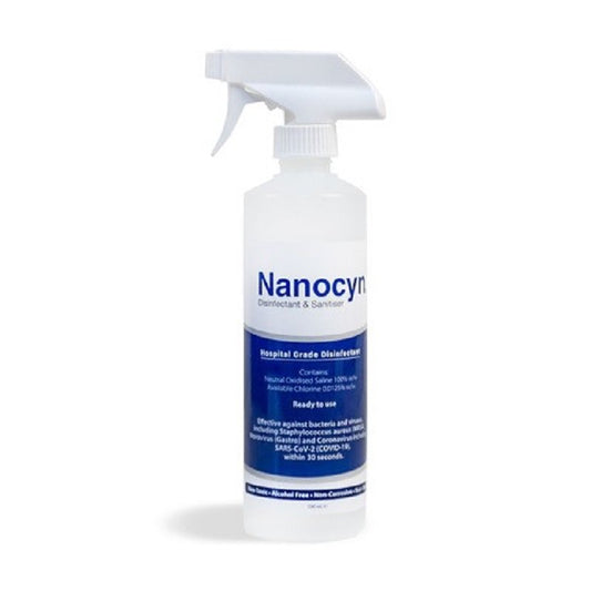 Nanocyn Disinfectant & Sanitiser 500ml spray