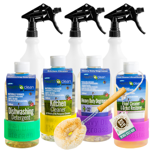 Environmentally Friendly, Non-toxic  Kitchen Cleaning Kit